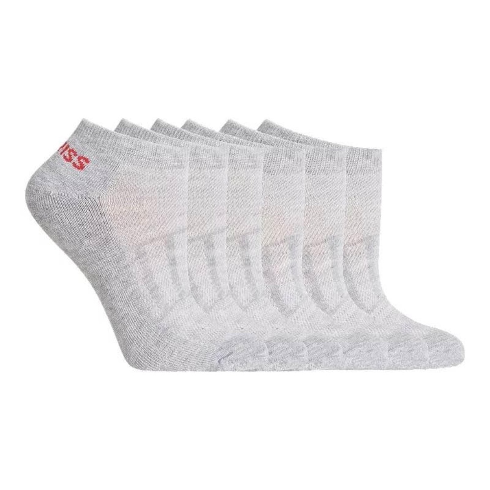 BRAND NEW women kswiss k swiss low cut socks 6 per pack (grey)